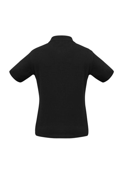 Biz Collection Womens Ice Short Sleeve Polo - Black