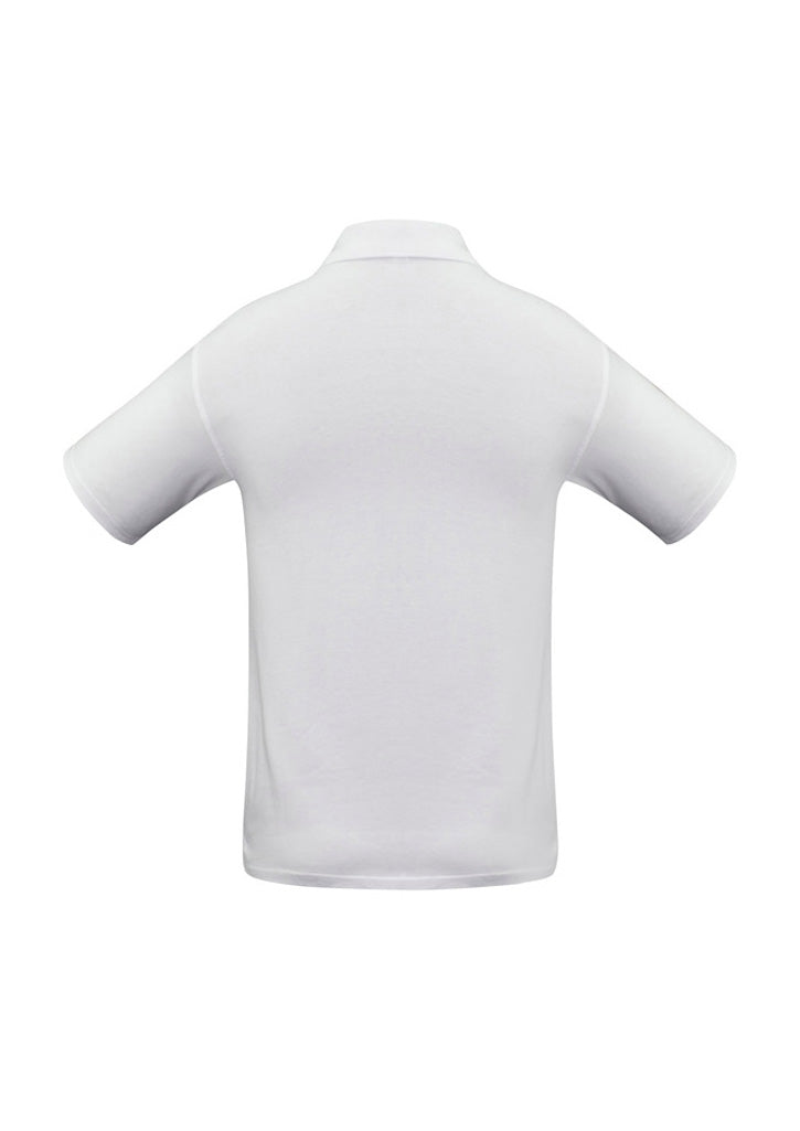 Biz Collection Mens Ice Short Sleeve Polo - White