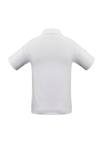 Biz Collection Mens Ice Short Sleeve Polo - White