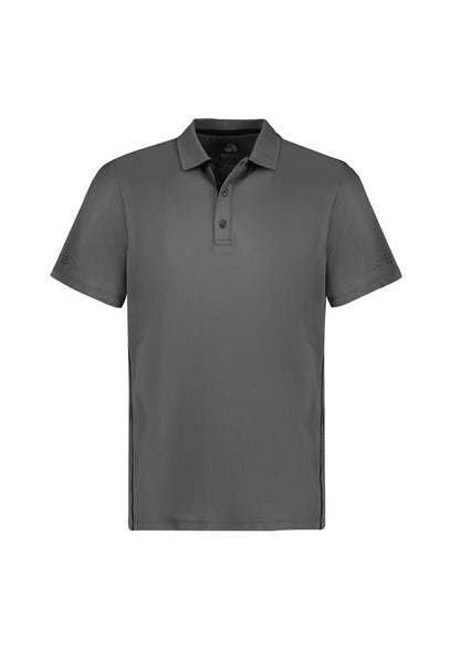 Biz Collection Kids Balance Short Sleeve Polo - Navy/Sky
