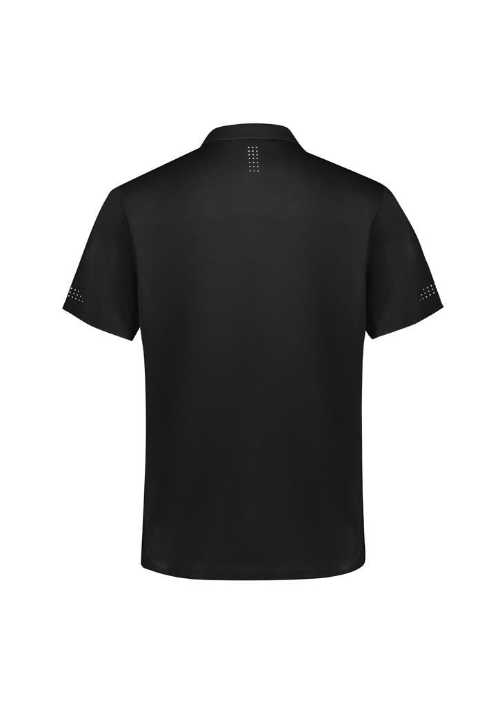 Biz Collection Kids Balance Short Sleeve Polo - Black/White