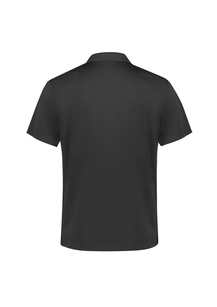 Biz Collection Mens Action Short Sleeve Polo - Grey
