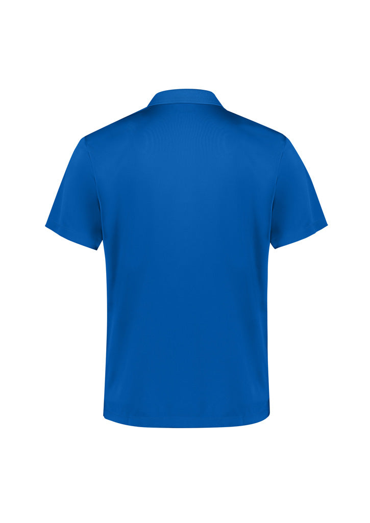 Biz Collection Mens Action Short Sleeve Polo - Royal