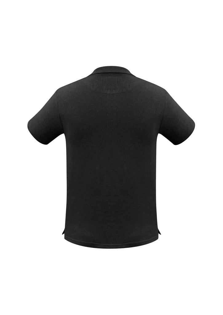 Biz Collection Mens Neon Short Sleeve Polo - Black