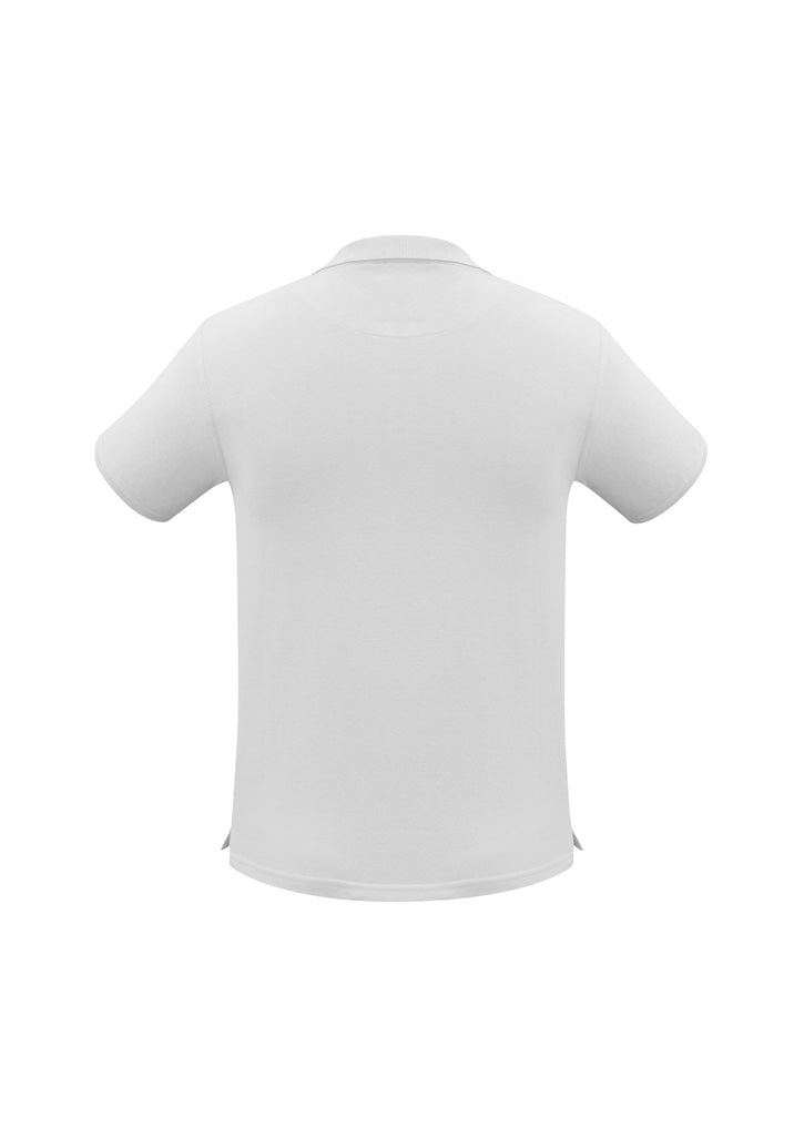 Biz Collection Mens Neon Short Sleeve Polo - White