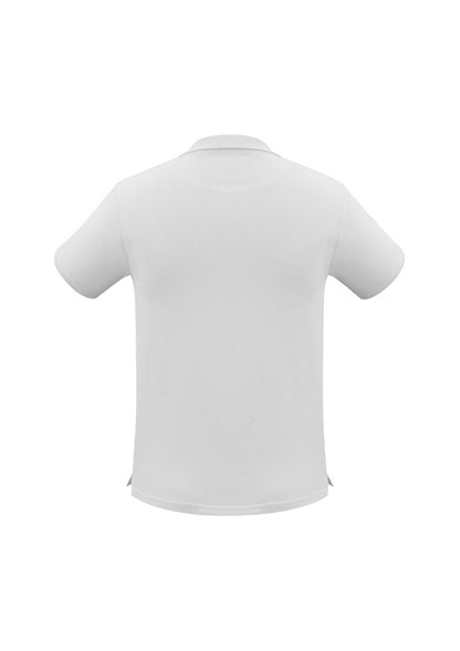 Biz Collection Mens Neon Short Sleeve Polo - White