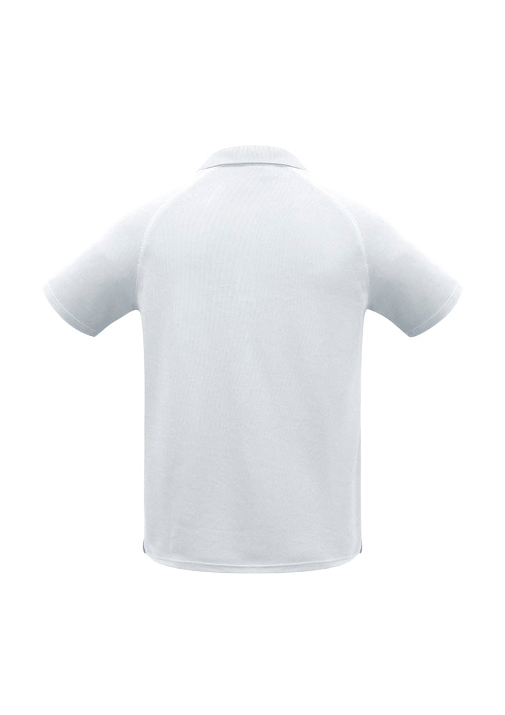 Biz Collection Kids Sprint Short Sleeve Polo - White