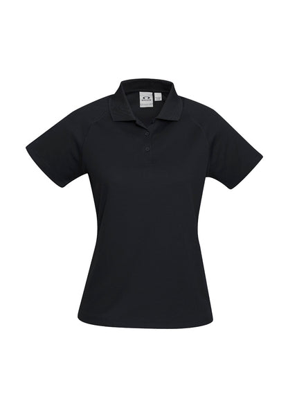 Biz Collection Womens Sprint Short Sleeve Polo - Navy