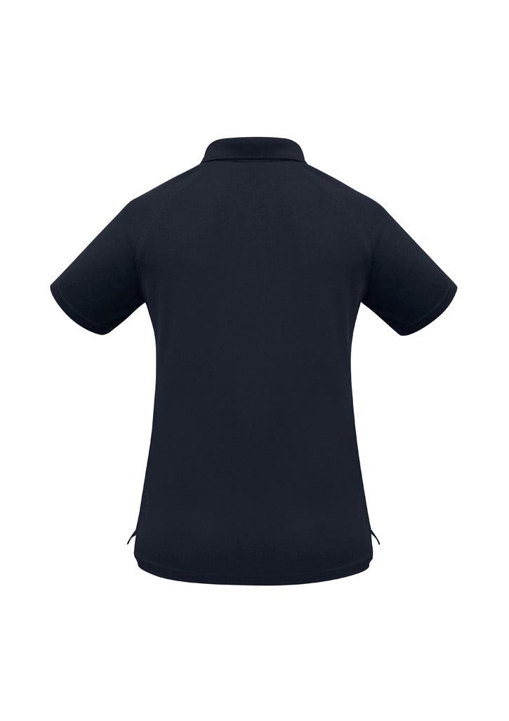 Biz Collection Womens Sprint Short Sleeve Polo - Navy