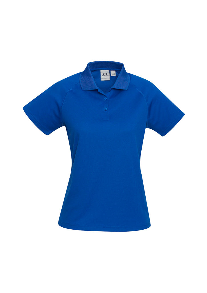 Biz Collection Womens Sprint Short Sleeve Polo - Royal