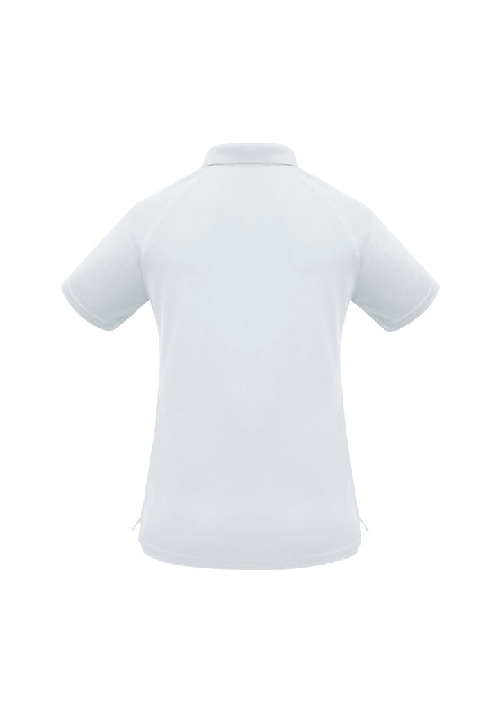 Biz Collection Womens Sprint Short Sleeve Polo - White
