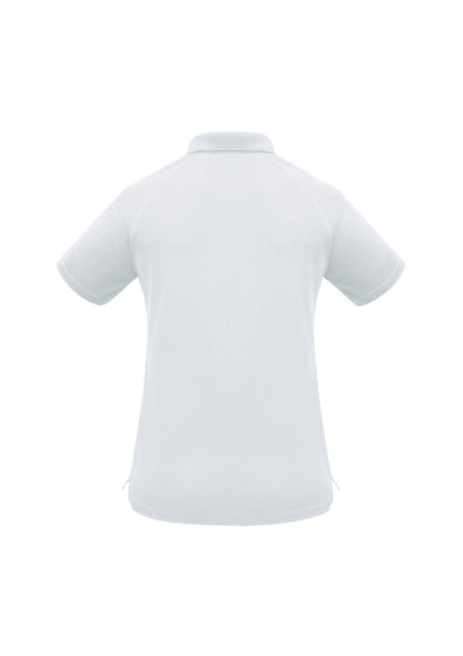 Biz Collection Womens Sprint Short Sleeve Polo - White