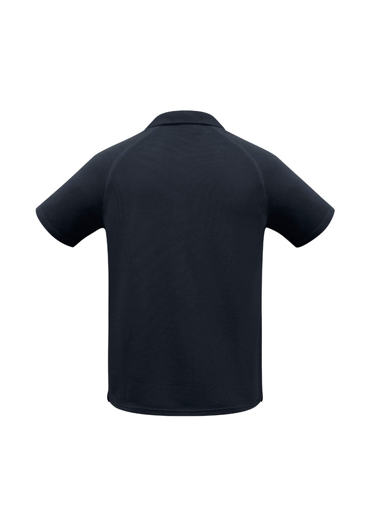 Biz Collection Mens Sprint Short Sleeve Polo - Navy