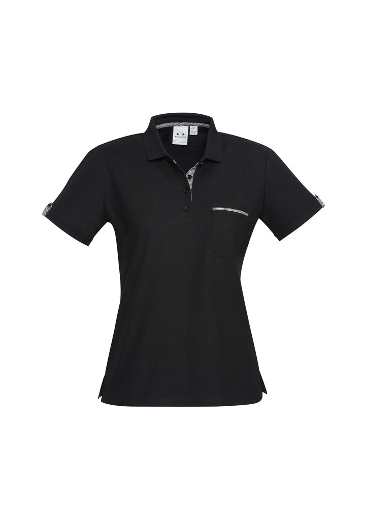 Womens Edge Short Sleeve Polo P305LS