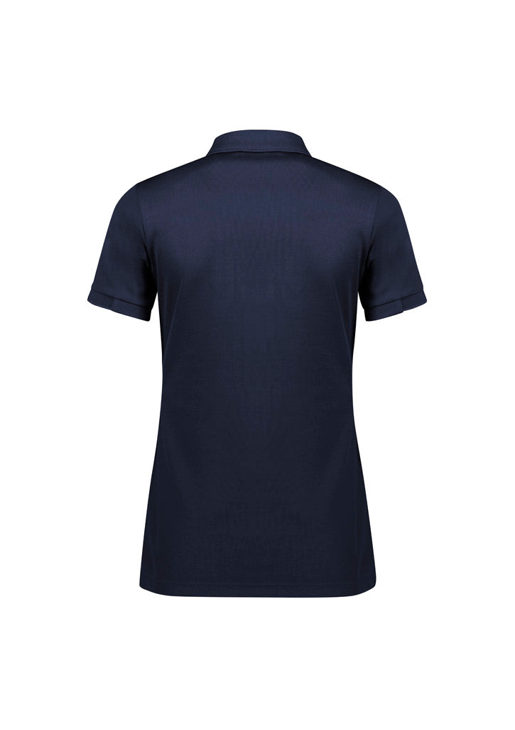 Biz Collection Womens Focus Short Sleeve Polo - Navy/Navy