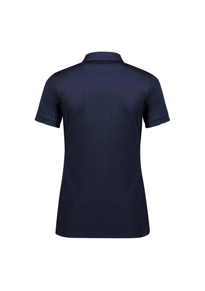 Biz Collection Womens Focus Short Sleeve Polo - Navy/Navy
