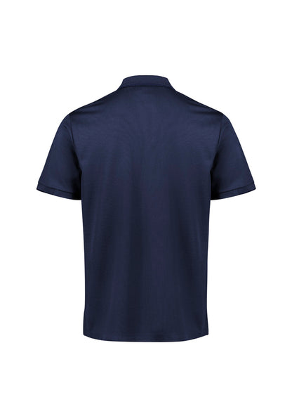 Biz Collection Mens Focus Short Sleeve Polo - Navy/Navy