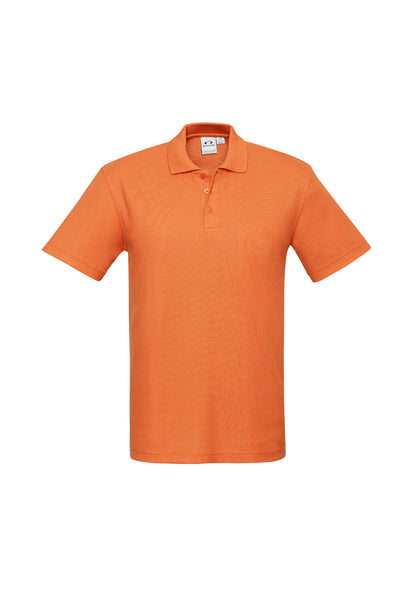 Biz Collection Kids Crew Short Sleeve Polo - Orange