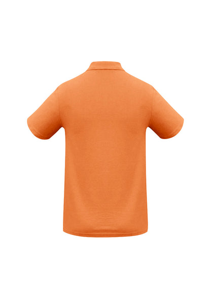 Biz Collection Kids Crew Short Sleeve Polo - Orange