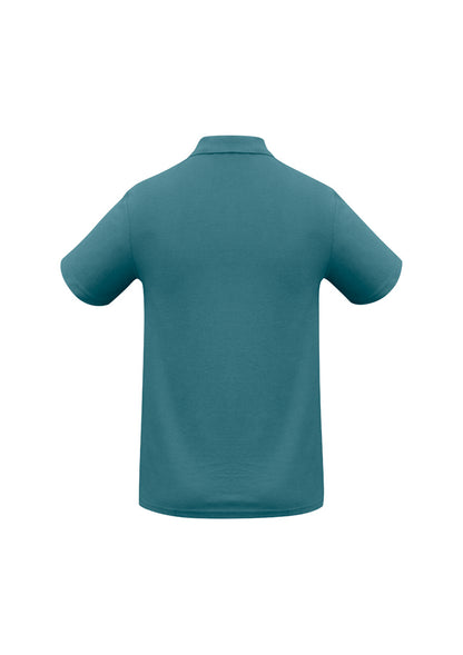 Biz Collection Kids Crew Short Sleeve Polo - Teal