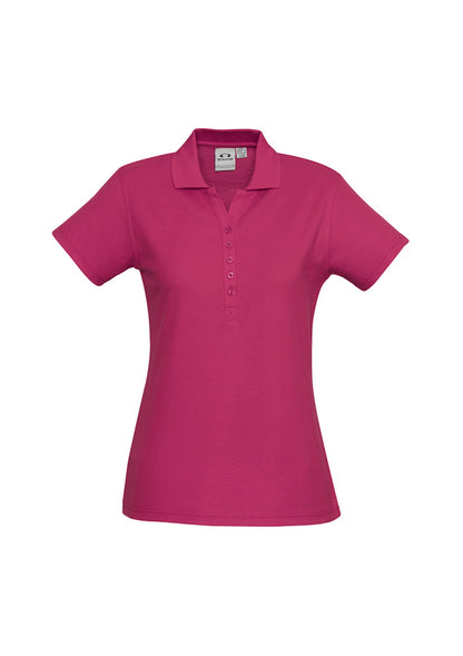 Womens Crew Short Sleeve Polo P400LS