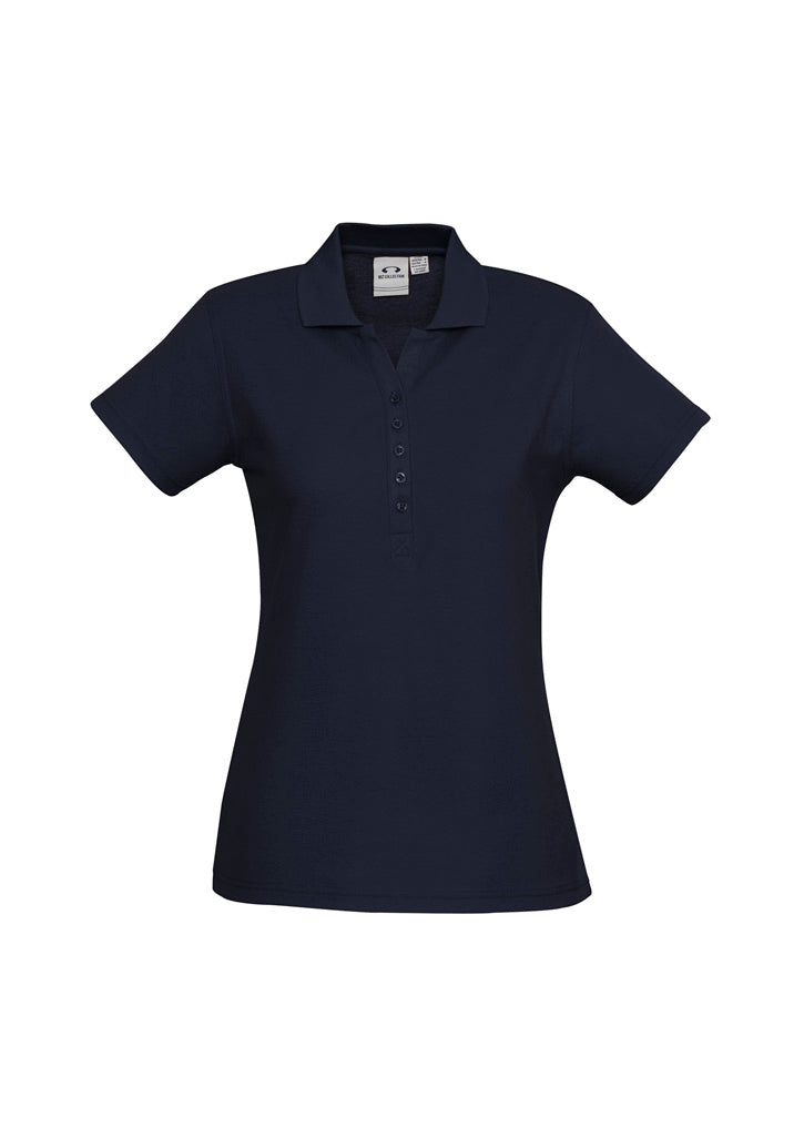 Womens Crew Short Sleeve Polo P400LS