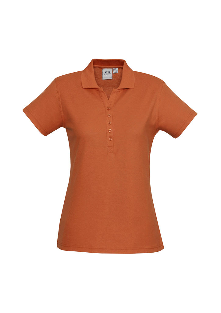 Womens Crew Short Sleeve Polo P400LS
