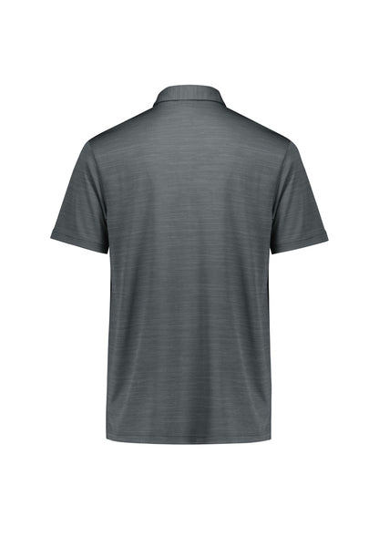 Biz Collection Mens Orbit Short Sleeve Polo - Dark Grey Carbon