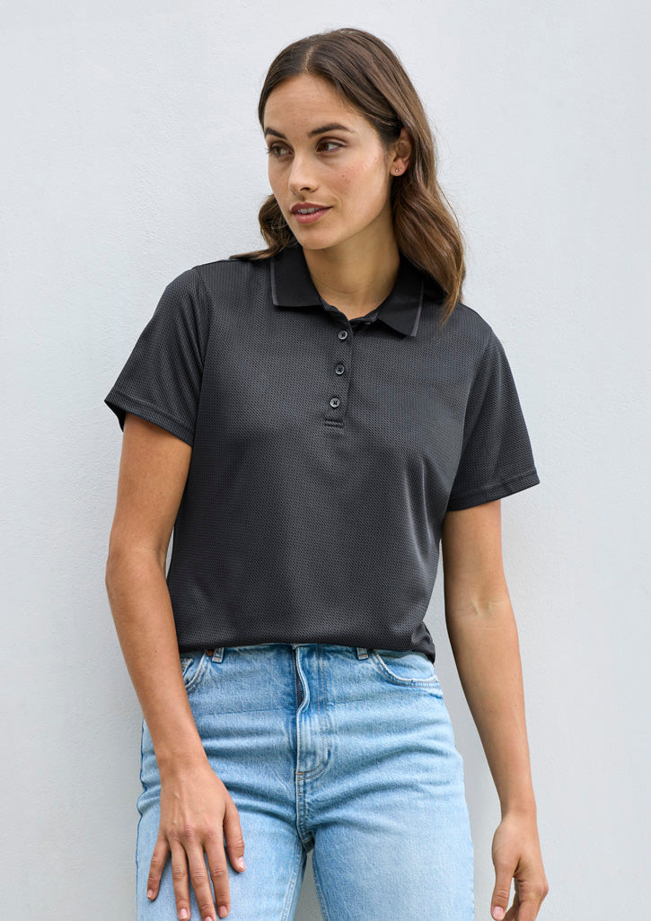 Womens Echo Short Sleeve Polo P412LS