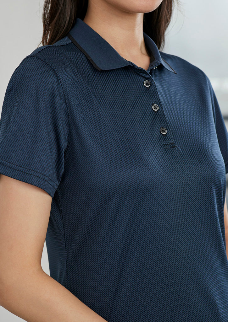 Womens Echo Short Sleeve Polo P412LS