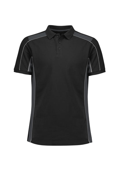 Unisex Grid Short Sleeve Polo P413US