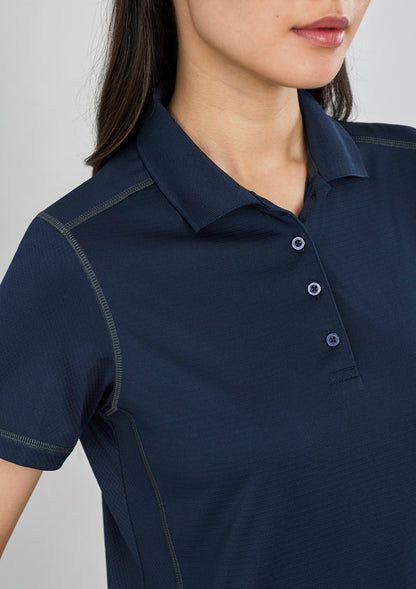 Womens Dart Short Sleeve Polo P419LS