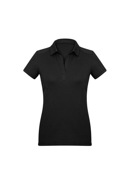 Biz Collection Womens Profile Short Sleeve Polo - Cyan