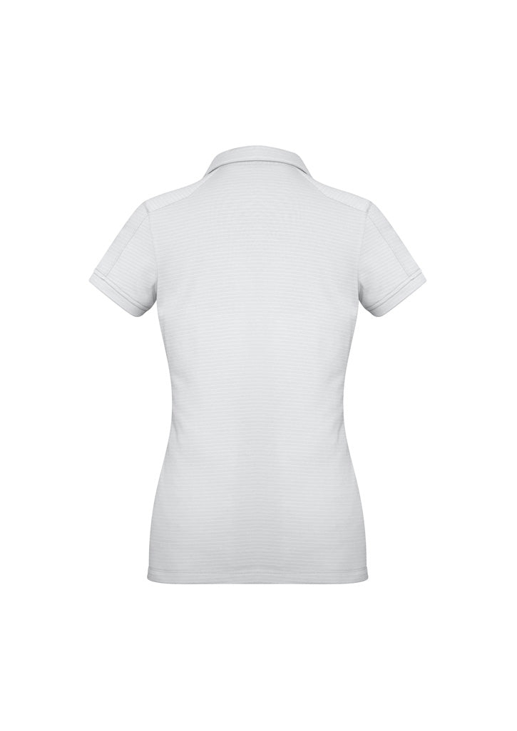 Biz Collection Womens Profile Short Sleeve Polo - White