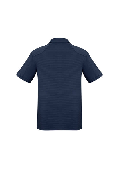 Biz Collection Mens Profile Short Sleeve Polo - Navy