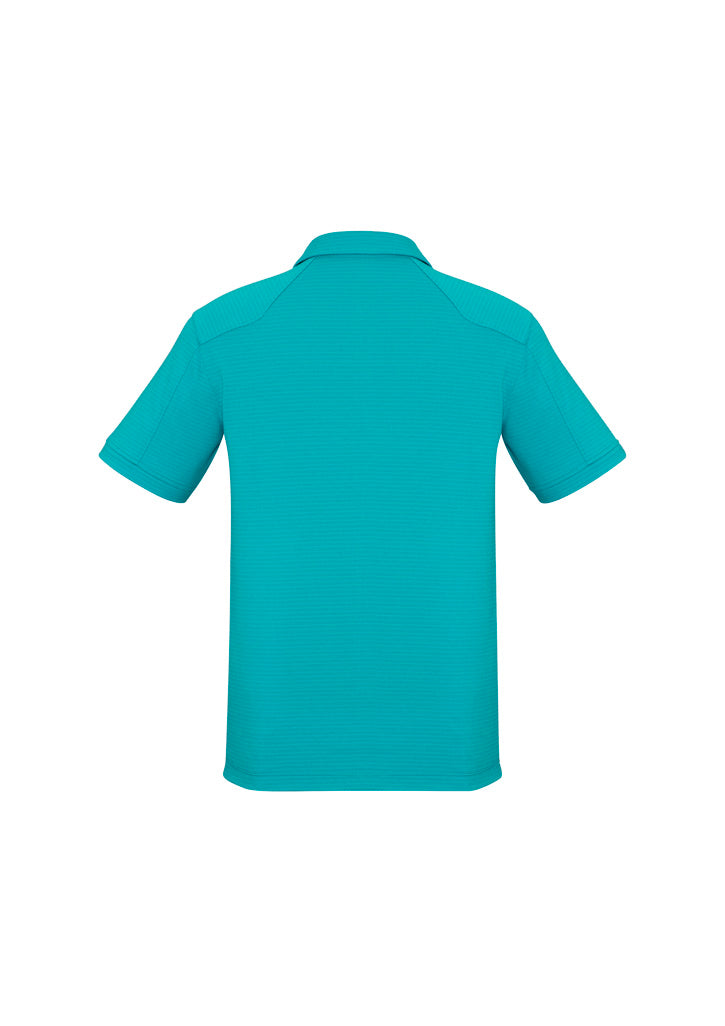 Biz Collection Mens Profile Short Sleeve Polo - Teal