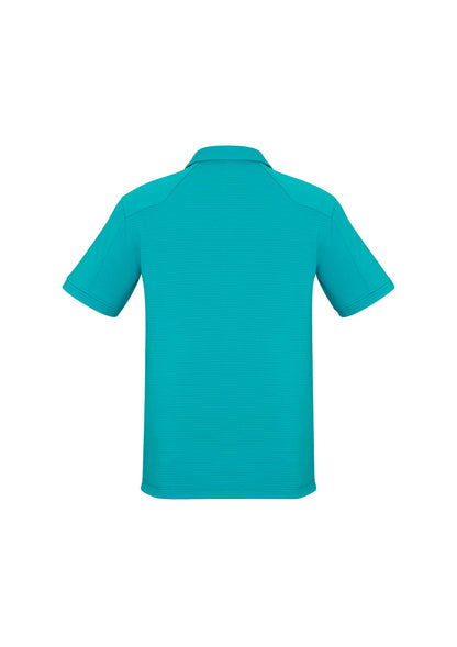 Biz Collection Mens Profile Short Sleeve Polo - Teal
