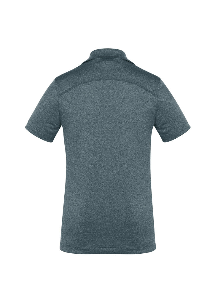 Biz Collection Womens Aero Short Sleeve Polo - Charcoal