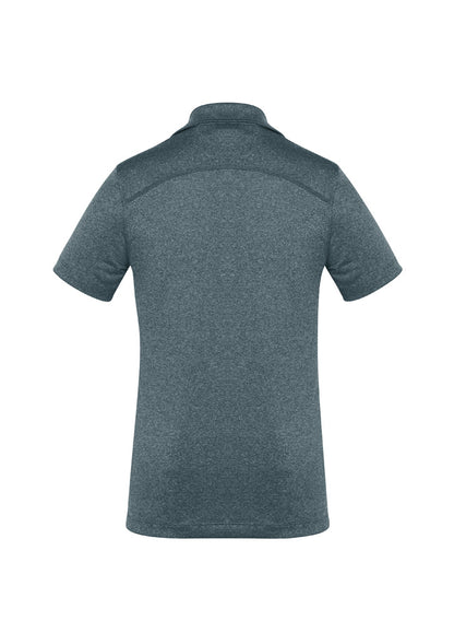 Biz Collection Womens Aero Short Sleeve Polo - Charcoal