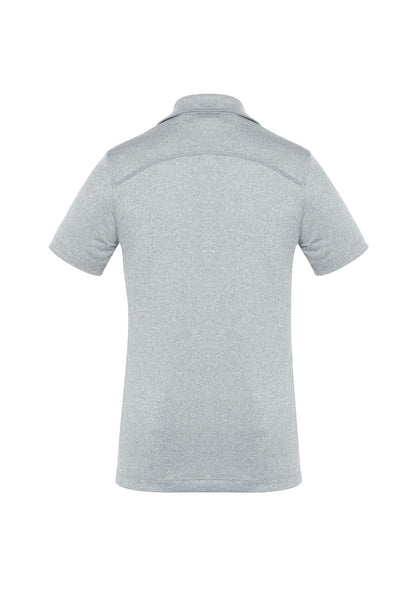 Biz Collection Womens Aero Short Sleeve Polo - Silver