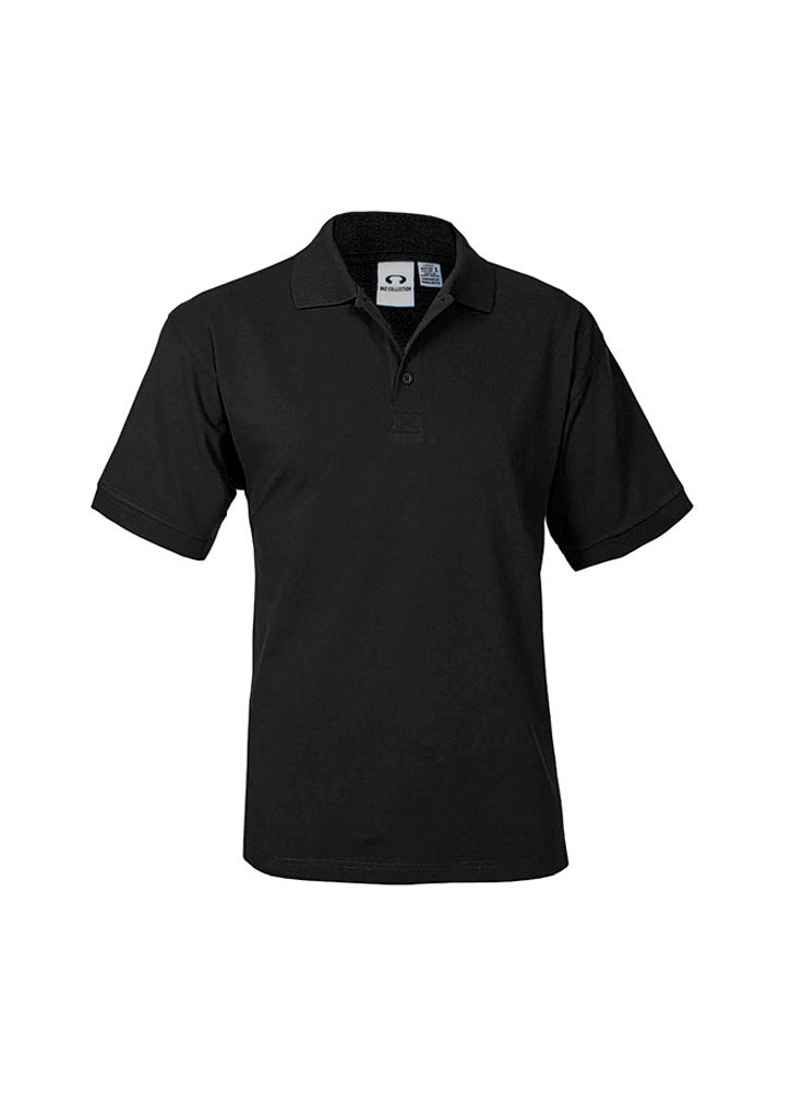 Biz Collection Mens Oceana Short Sleeve Polo - Black