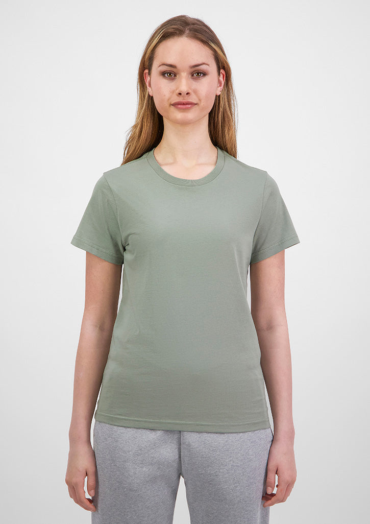 Good Mates Womens Basis Short Sleeve Tee - Pistachio