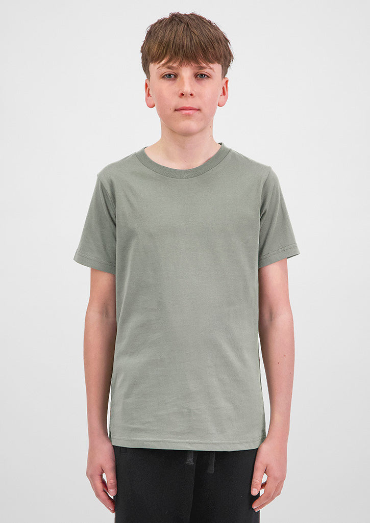 Good Mates Youth Basis Short Sleeve Tee - Pistachio