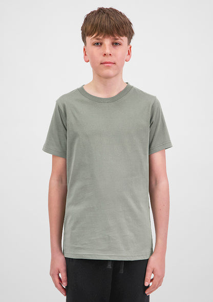 Good Mates Youth Basis Short Sleeve Tee - Pistachio
