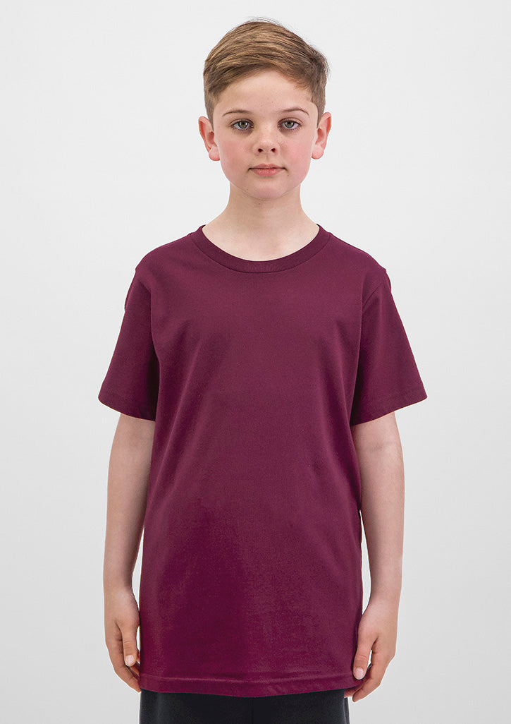 Good Mates Kids Basis Short Sleeve Tee - Plum