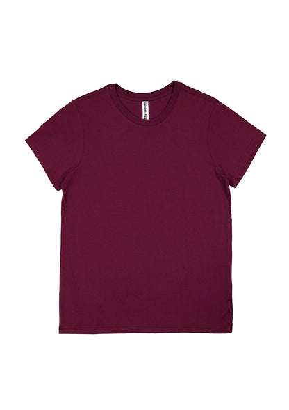 Good Mates Womens Basis Short Sleeve Tee - Plum
