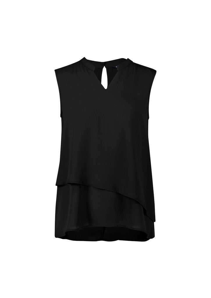 Womens Seville Sleeveless Layered Blouse RB260LN