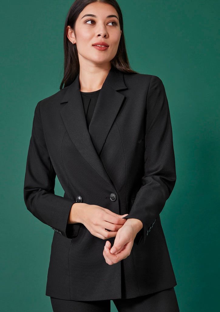 Womens Renew Double Breasted Longline Jacket RJ400L