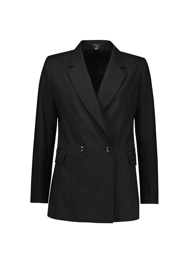 Womens Renew Double Breasted Longline Jacket RJ400L