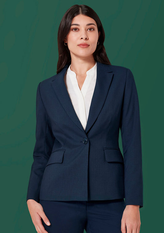 Womens Renew Single Button Mid Length Jacket RJ401L